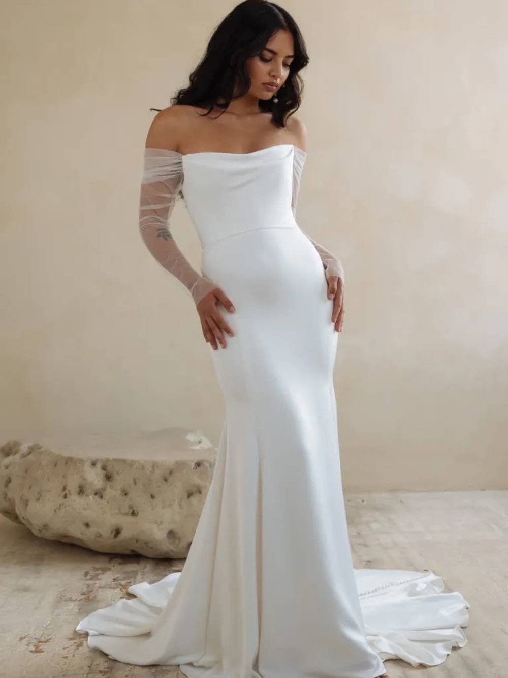 Jenny Yoo Olivia Dress Preowned bridal size 10/US 6 - Picture 2 of 4